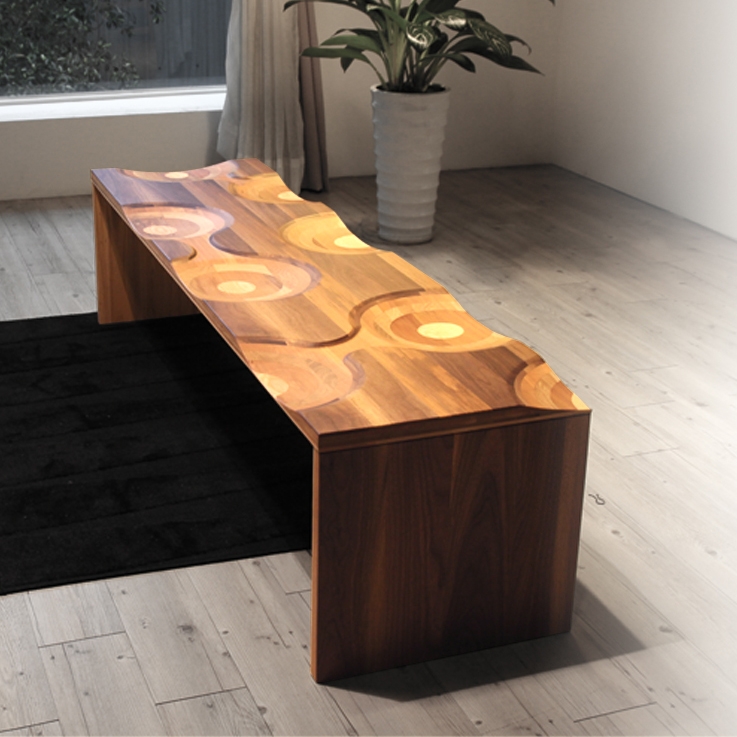 FAFA實木漣漪長凳(150CM) FAFA實木漣漪長凳(150CM)