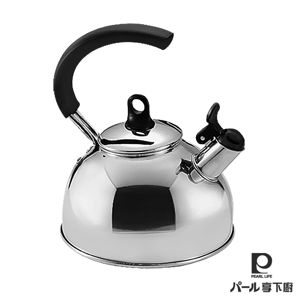 日本【Pearl Life享下廚】不鏽鋼笛音壺-2.5L 日本【Pearl Life享下廚】不鏽鋼笛音壺-2.5L