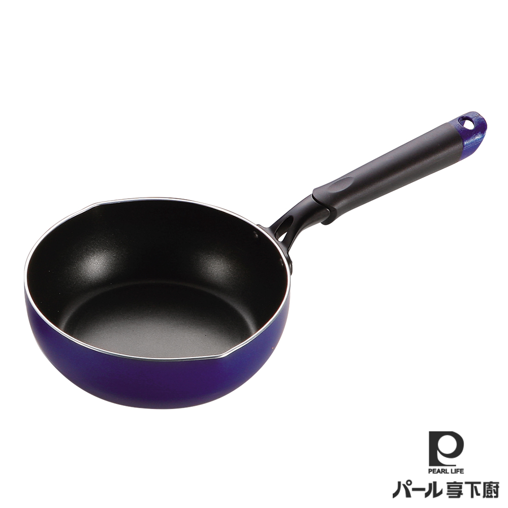 日本【Pearl Life享下廚】不沾極深型平底鍋24cm 日本【Pearl Life享下廚】不沾極深型平底鍋24cm