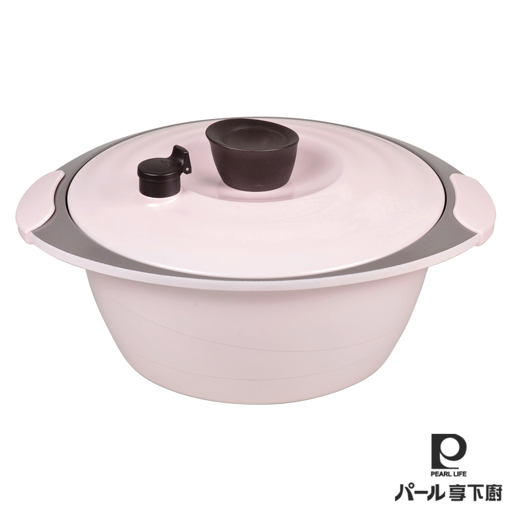 日本【Pearl Life享下廚】陶瓷塗層不沾湯鍋 日本【Pearl Life享下廚】陶瓷塗層不沾湯鍋