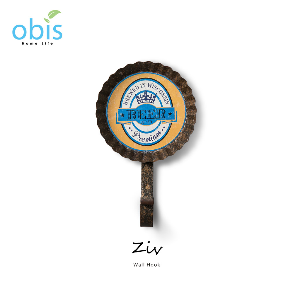 Ziv瓶蓋造型工業風掛鉤/預購 Ziv瓶蓋造型工業風掛鉤/預購