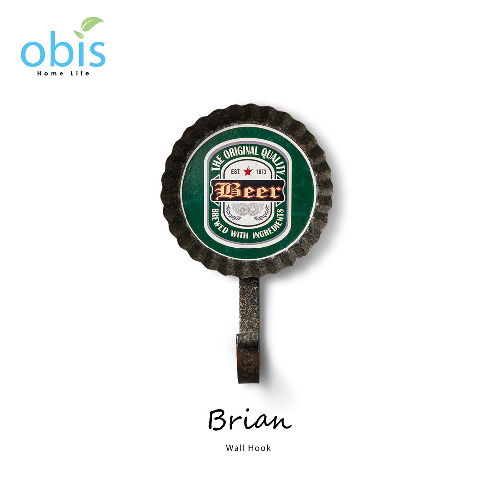 Brian瓶蓋造型工業風掛鉤/預購 Brian瓶蓋造型工業風掛鉤/預購