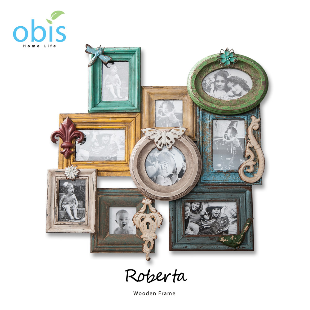 Roberta歐風莊園鄉村風拼貼相框/預購 Roberta歐風莊園鄉村風拼貼相框/預購