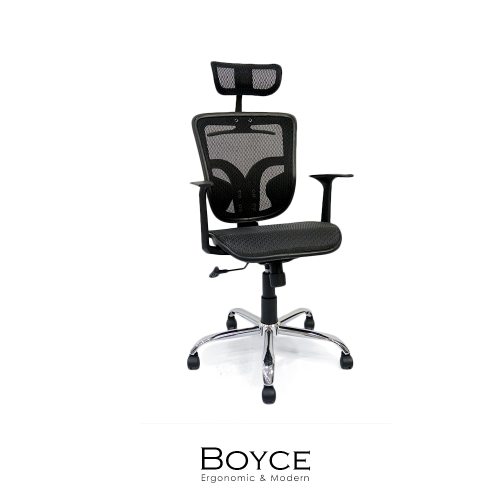Boyce可調頭靠透氣網布辦公電腦椅 Boyce可調頭靠透氣網布辦公電腦椅