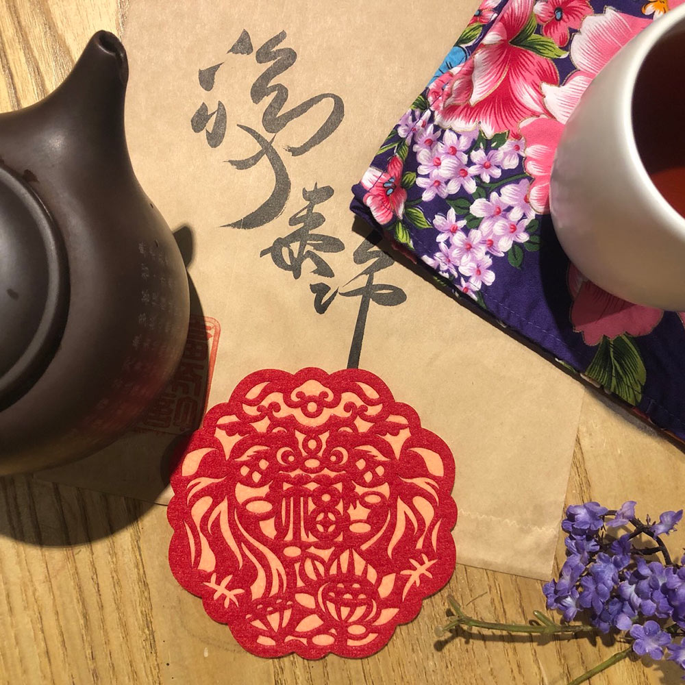 【福來許】 雙魚系列杯墊 【福來許】 雙魚系列杯墊