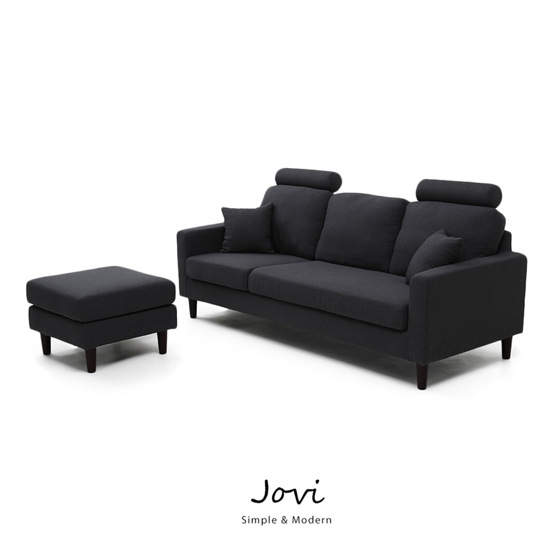 Jovi北歐風簡約三人L型布沙發 Jovi北歐風簡約三人L型布沙發