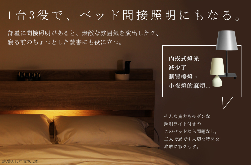 單人床組 DIGNITAS狄尼塔斯3.5尺單人房間組/4件式(床頭 底 墊 床櫃)/H&D 東稻家居