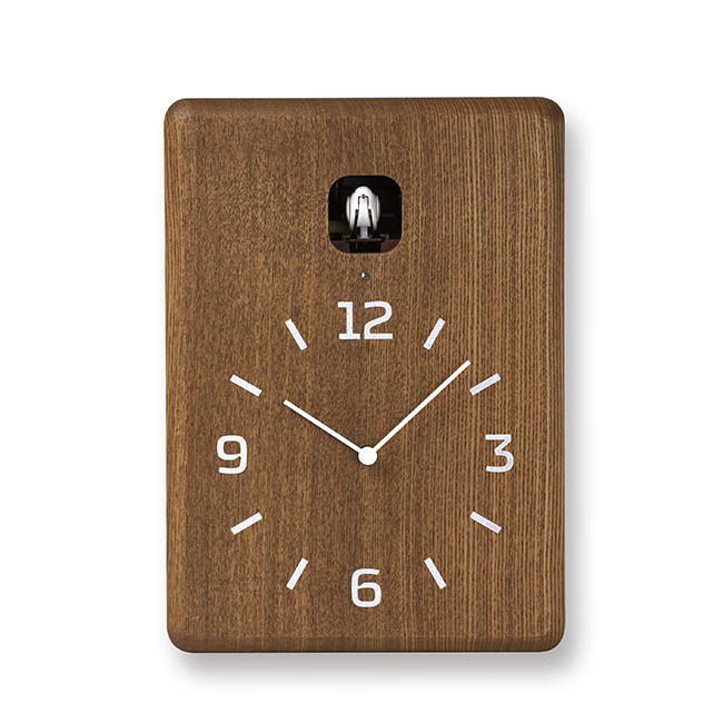 【Lemnos】奈良 雄一和風長型咕咕鐘-深褐色(LC10-16YE)