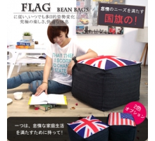 英國國旗小沙發腳凳/送1樓