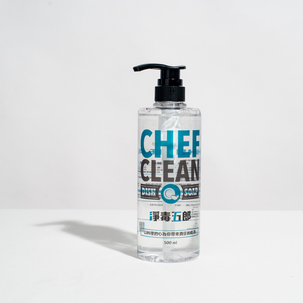 ChefClean淨毒五郎碗盤清潔劑 ChefClean淨毒五郎碗盤清潔劑