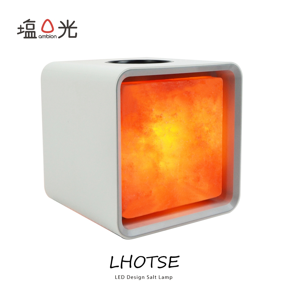 【鹽光】LHOTSE方形幾何造型鹽燈-2色 【鹽光】LHOTSE方形幾何造型鹽燈-2色
