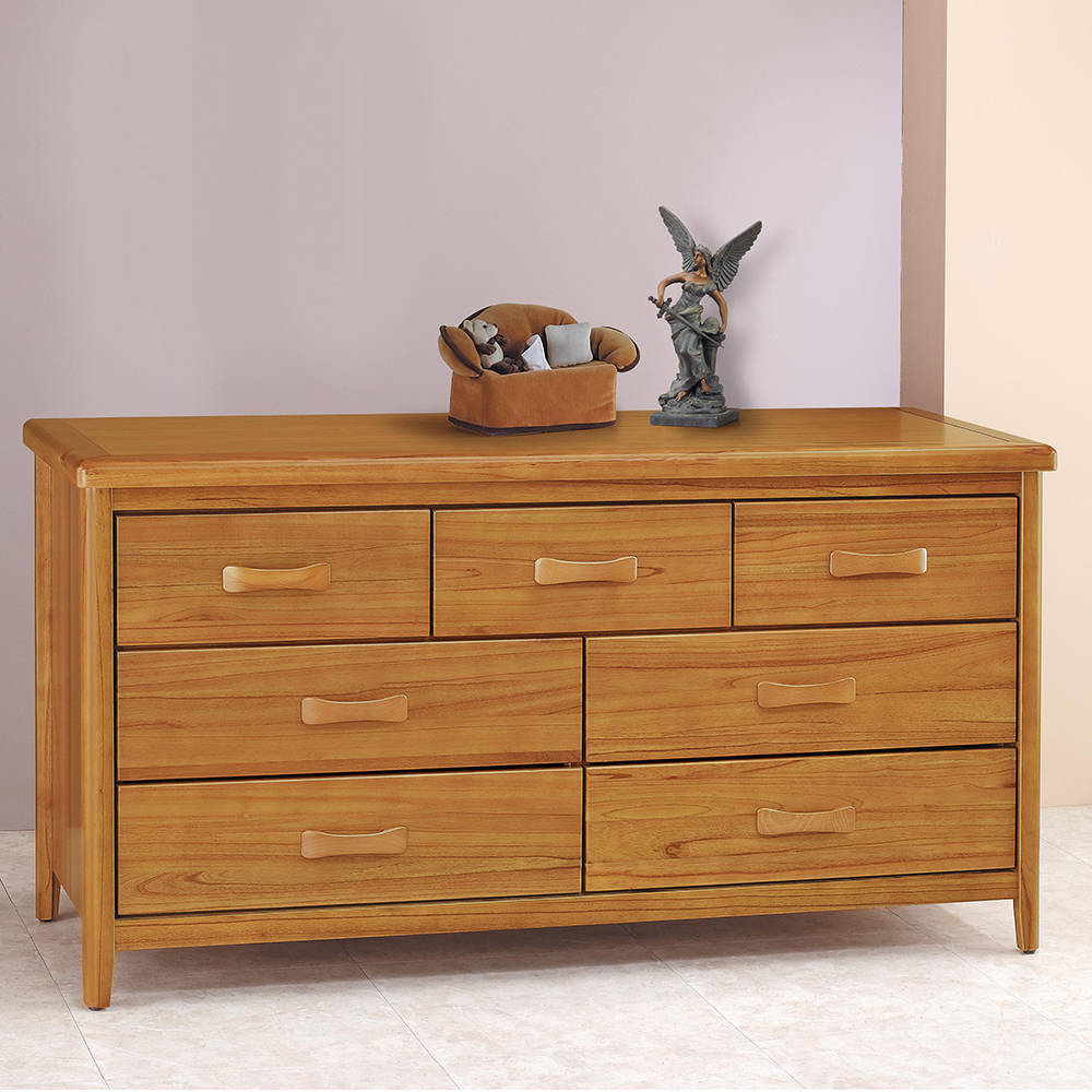 爱莉丝柚木七斗柜 | h&d 东稻家居-全台最大家居通路品牌/平价家具
