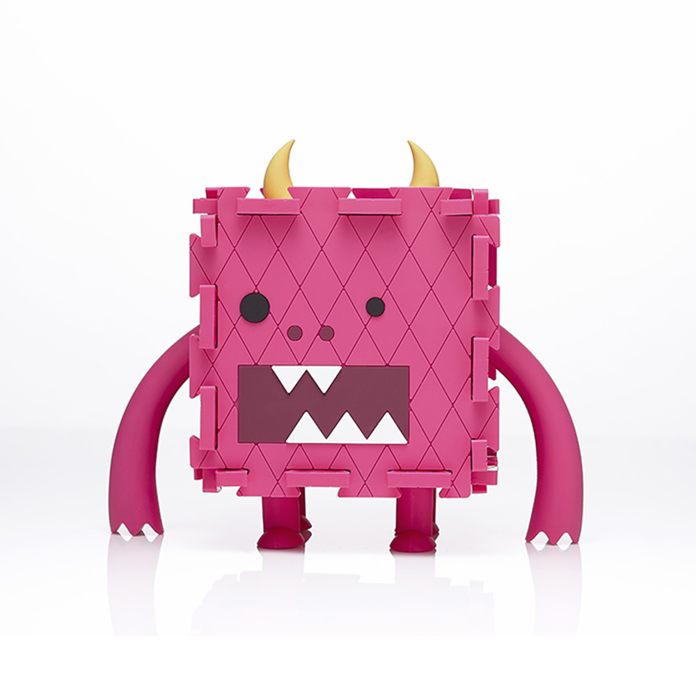 【通通吃光光】Monster Box 怪獸存錢置物盒-桃紅 【通通吃光光】Monster Box 怪獸存錢置物盒-桃紅