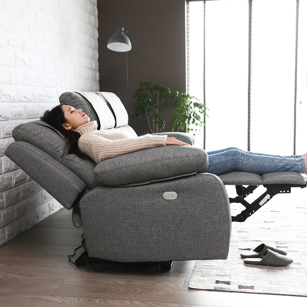 爱瑞丝三人高背电动沙发/头等舱沙发-2色