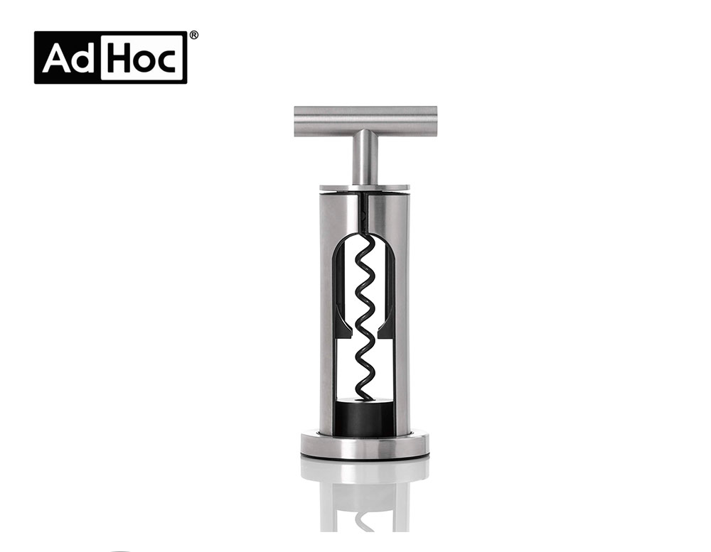 不鏽鋼螺旋式開酒器【德國AdHoc】 不鏽鋼螺旋式開酒器【德國AdHoc】