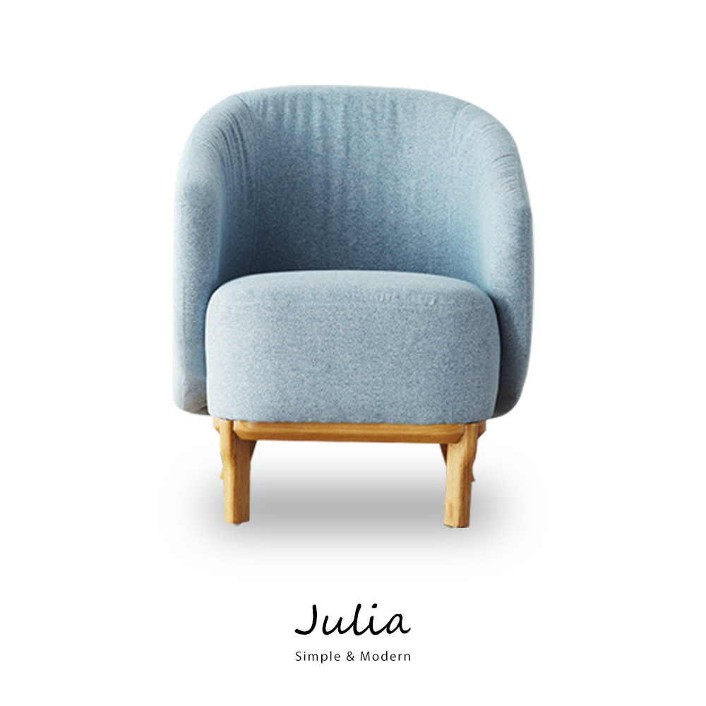 Julia激厚坐墊北歐風單人沙發 Julia激厚坐墊北歐風單人沙發